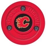 Calgary Flames Green Biscuit Training Puck