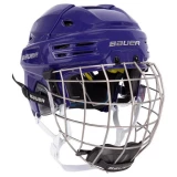 Los Angeles Jr. Kings Bauer Re-Akt 200 Hockey Helmet Combo