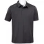 Bauer Short Sleeve Striped Sport Polo - Grey - Adult