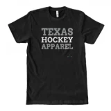 Texas Hockey Apparel Black Crew