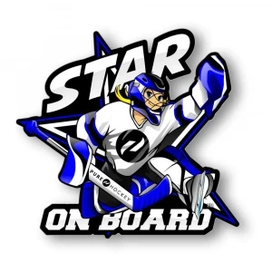 Star on Board Girl - Goalie
