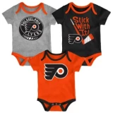 Outerstuff Philadelphia Flyers Cuddle and Play 3-Pack Set
