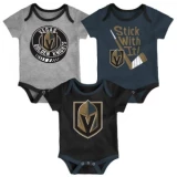 Outerstuff Vegas Golden Knights Cuddle and Play 3-Pack Set