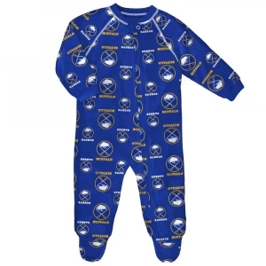 Outerstuff Raglan Zip Up Coverall - Buffalo Sabres - Infant