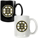 Boston Bruins 15 oz Ceramic Mug Gift Set