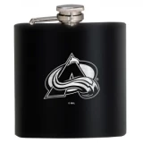 Colorado Avalanche Stainless Steel Flask