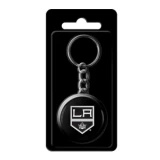 InGlasco NHL Puck Keychain - Los Angeles Kings