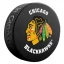 InGlasco NHL Basic Logo Puck - Chicago Blackhawks