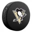 InGlasco NHL Basic Logo Puck - Pittsburgh Penguins