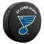 InGlasco NHL Basic Logo Puck - St. Louis Blues