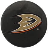 InGlasco NHL Mini Puck Charms - Anaheim Ducks
