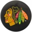 InGlasco NHL Mini Puck Charms - Chicago Blackhawks