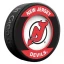 InGlasco NHL Retro Hockey Puck - New Jersey Devils