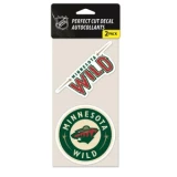 Wincraft Perfect Cut Decal 2PK - Minnesota Wild