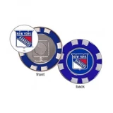 Wincraft Poker Chip Ball Marker - NY Rangers