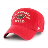 47 Brand Brockman Clean Up Cap - Minnesota Wild - Adult