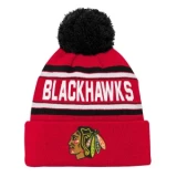 Outerstuff Chicago Blackhawks Pom Knit Hat