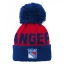 Outerstuff Jacquard Cuff Pom Knit - New York Rangers - Infant