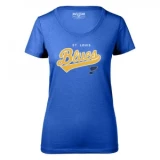 Levelwear Tail Sweep Daily Short Sleeve Tee Shirt - St. Louis Blues - Womens