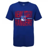 Outerstuff Hustle Ultra Tee - NY Rangers - Youth