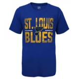 Outerstuff Hustle Ultra Tee - St. Louis Blues - Youth