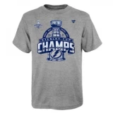 Outerstuff Tampa Bay Lightning 2021 Stanley Cup Champions Locker Room Tee