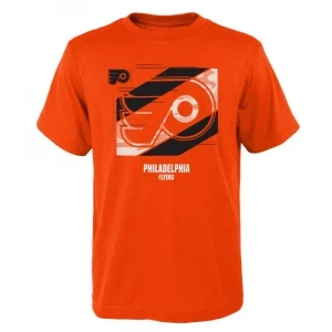 Outerstuff Crossfit Tech Short Sleeve Tee Shirt - Philadelphia Flyers - Youth