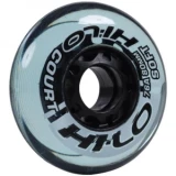 Bauer HI-LO Court Soft Inline Hockey Wheels-vs-Rink Rat Trickster XXX Grip Inline Hockey Wheel