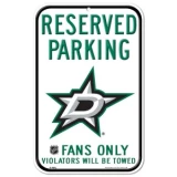 Wincraft NHL Reserved Parking Sign - Dallas Stars