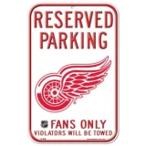 Wincraft NHL Reserved Parking Sign - Detroit Red Wings