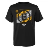 Outerstuff Crossfit Tech Short Sleeve Tee Shirt - Boston Bruins - Youth
