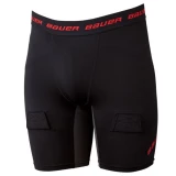 Bauer Essential Compression jock shorts w/ velcro tabs