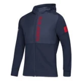 Adidas Game Mode Full Zip Jacket-vs-Warrior WARRRIOR Corpo Stack Pullover Hoodie